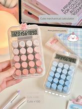 Candy Gradient Cute School Student Calculator